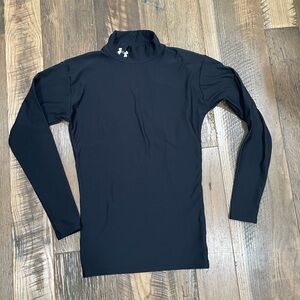 Under Armour Cold Gear Compression mock shirt Wm L